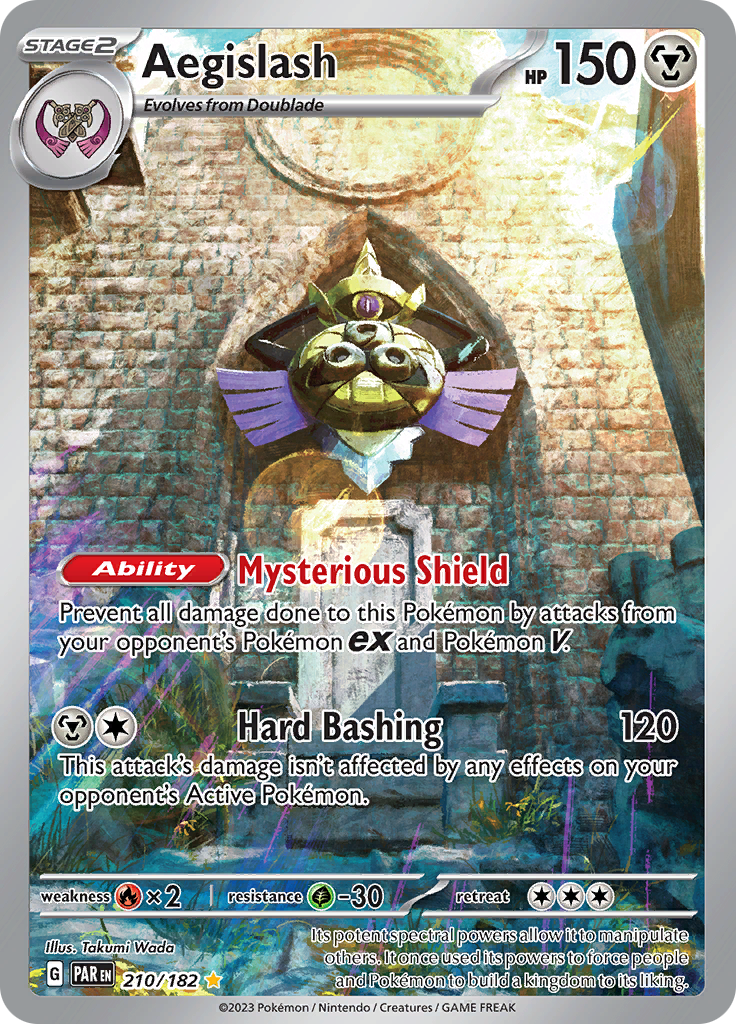 Aegislash (210/182) [Scarlet & Violet: Paradox Rift] | Odin's Place