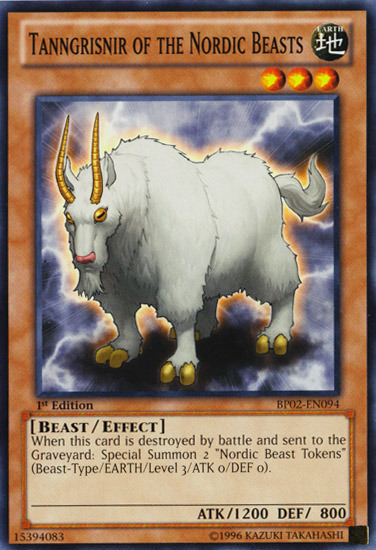 Tanngrisnir of the Nordic Beasts [BP02-EN094] Common | Odin's Place