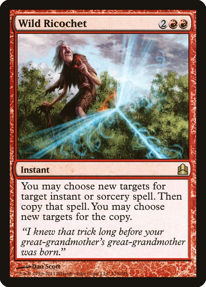Wild Ricochet (139) [Commander 2011] | Odin's Place