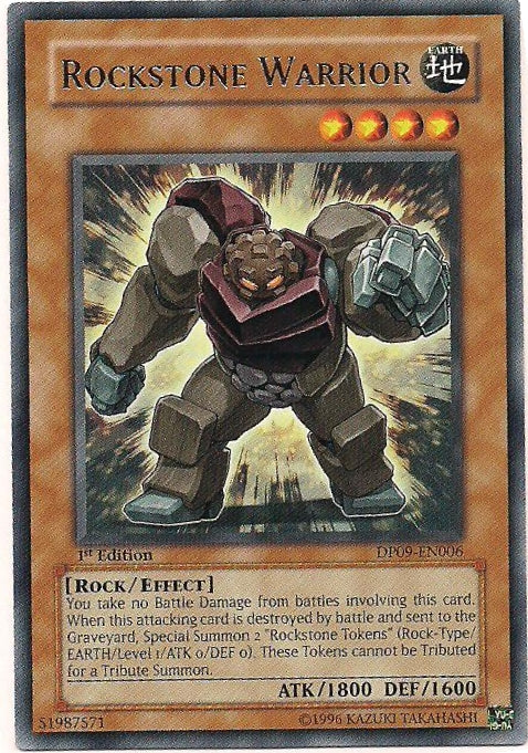 Rockstone Warrior [DP09-EN006] Rare | Odin's Place