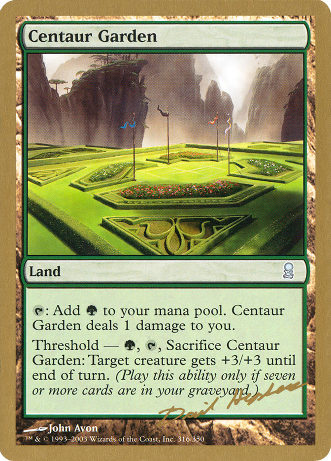 Centaur Garden (Dave Humpherys) [World Championship Decks 2003] | Odin's Place
