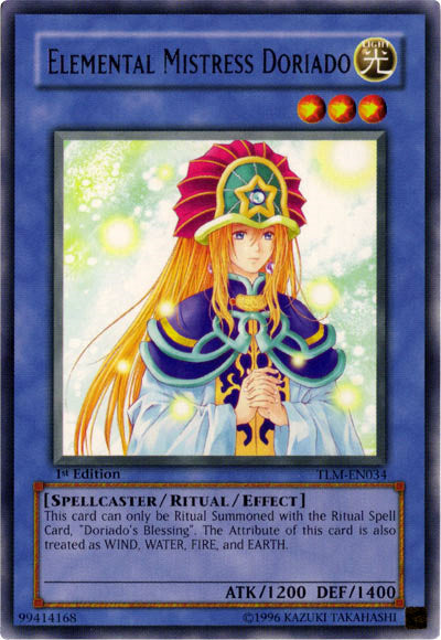 Elemental Mistress Doriado [TLM-EN034] Rare | Odin's Place