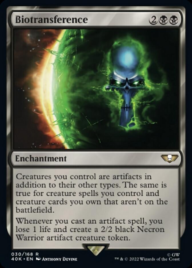 Biotransference [Warhammer 40,000] | Odin's Place