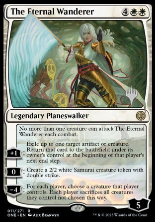 The Eternal Wanderer (Promo Pack) [Phyrexia: All Will Be One Promos] | Odin's Place