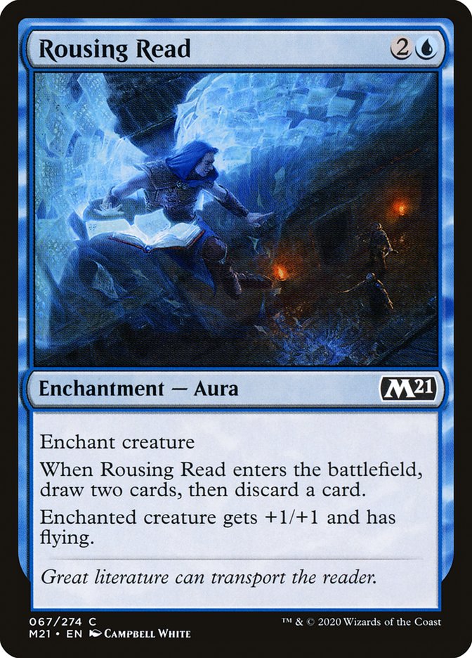 Rousing Read [Core Set 2021] | Odin's Place
