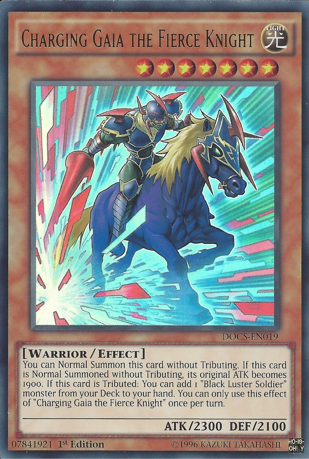 Charging Gaia the Fierce Knight [DOCS-EN019] Ultra Rare | Odin's Place