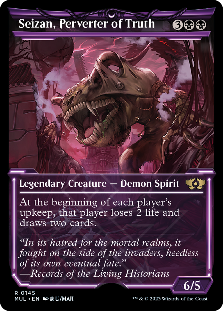 Seizan, Perverter of Truth (Halo Foil) [Multiverse Legends] | Odin's Place