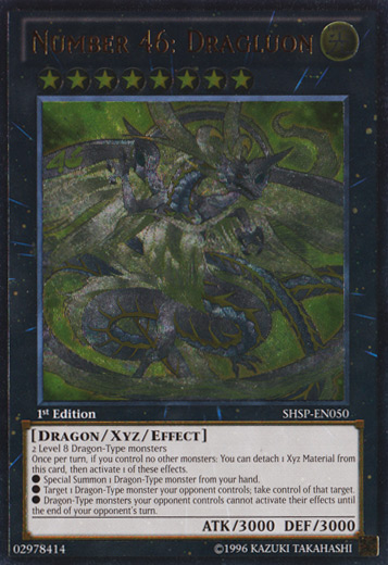 Number 46: Dragluon (UTR) [SHSP-EN050] Ultimate Rare | Odin's Place