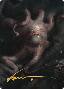 Consuming Aberration Art Card (Gold-Stamped Signature) [Commander Legends: Battle for Baldur's Gate Art Series] | Odin's Place