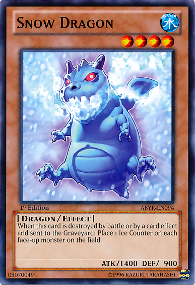 Snow Dragon [ABYR-EN094] Common | Odin's Place