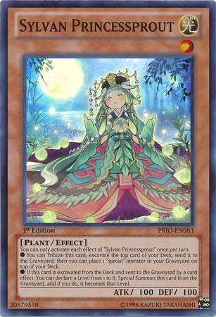Sylvan Princessprout [PRIO-EN083] Super Rare | Odin's Place