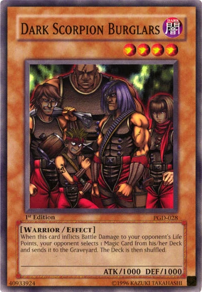Dark Scorpion Burglars [PGD-028] Common | Odin's Place
