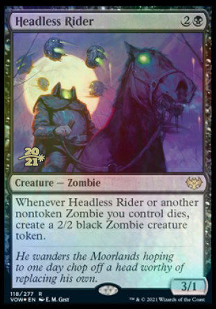 Headless Rider [Innistrad: Crimson Vow Prerelease Promos] | Odin's Place