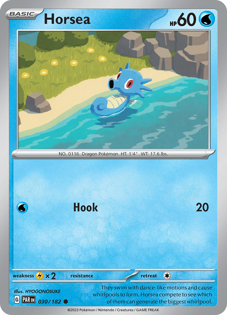 Horsea (030/182) [Scarlet & Violet: Paradox Rift] | Odin's Place