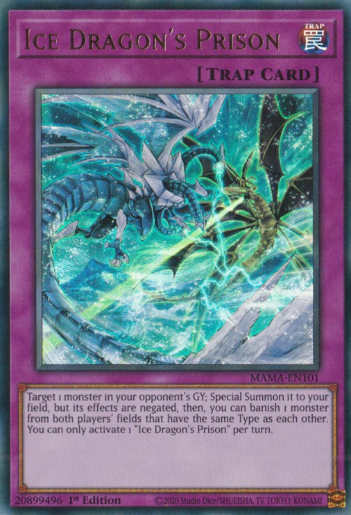 Ice Dragon's Prison [MAMA-EN101] Ultra Rare | Odin's Place