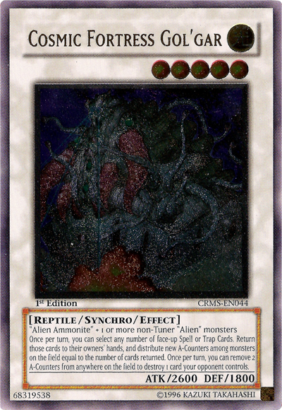 Cosmic Fortress Gol'Gar [CRMS-EN044] Ultimate Rare | Odin's Place