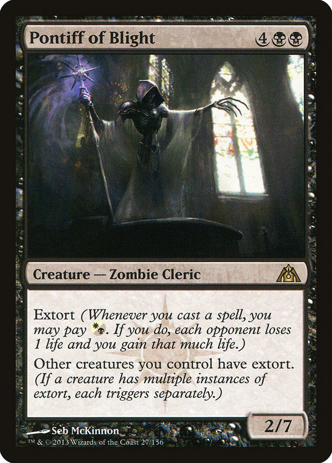 Pontiff of Blight (27) [Dragon's Maze] | Odin's Place