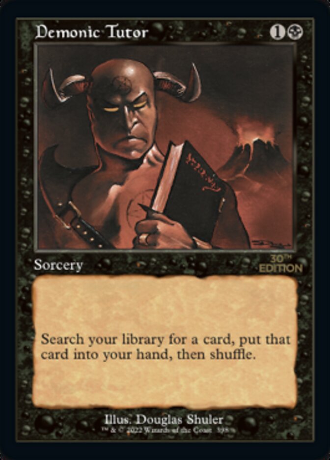 Demonic Tutor (Retro) [30th Anniversary Edition] | Odin's Place