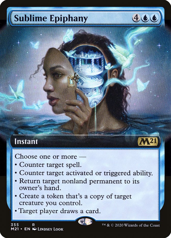 Sublime Epiphany (Extended Art) [Core Set 2021] | Odin's Place