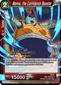 Monna, the Confidence Booster (Divine Multiverse Draft Tournament) (DB2-017) [Tournament Promotion Cards] | Odin's Place