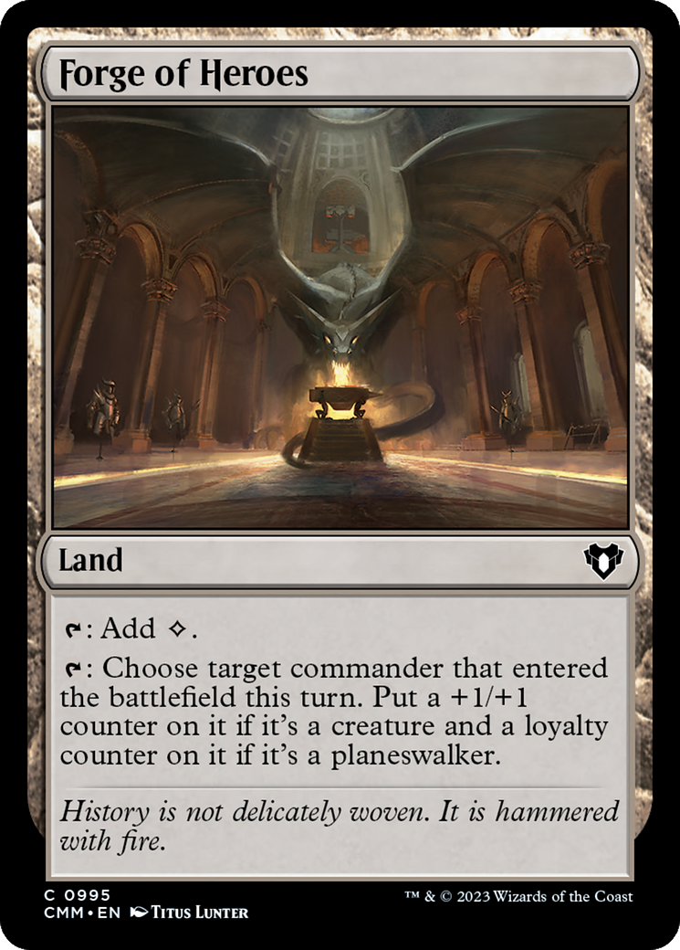 Forge of Heroes [Commander Masters] | Odin's Place
