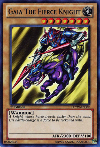 Gaia The Fierce Knight [LCYW-EN002] Super Rare | Odin's Place