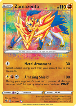 Zamazenta (102/185) [Sword & Shield: Vivid Voltage] | Odin's Place