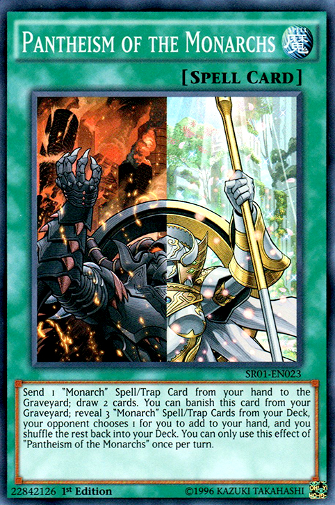 Pantheism of the Monarchs [SR01-EN023] Super Rare | Odin's Place