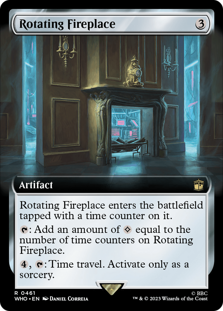 Rotating Fireplace (Extended Art) [Doctor Who] | Odin's Place