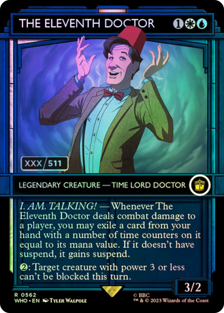 The Eleventh Doctor (Serial Numbered) [Doctor Who] | Odin's Place