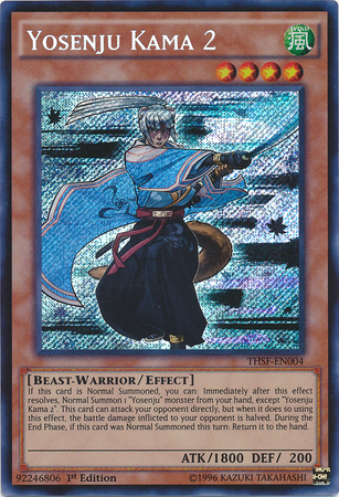 Yosenju Kama 2 [THSF-EN004] Secret Rare | Odin's Place