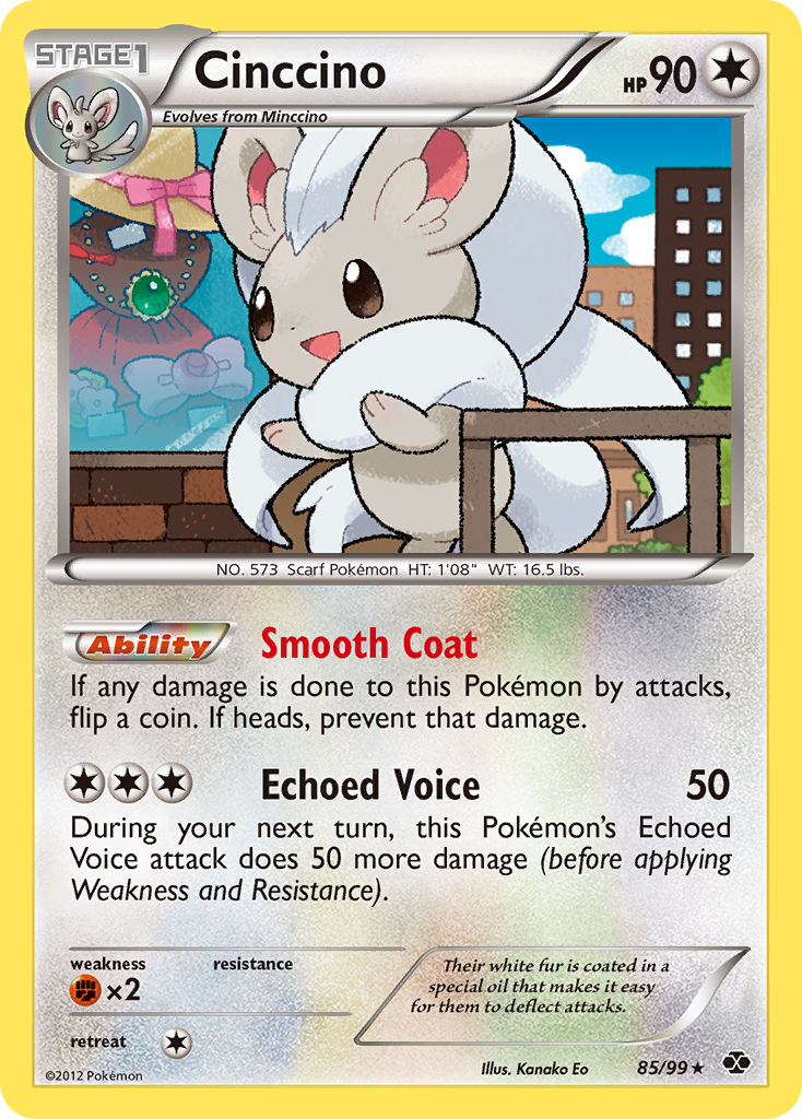 Cinccino (85/99) [Black & White: Next Destinies] | Odin's Place