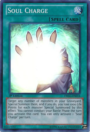Soul Charge [DRLG-EN014] Super Rare | Odin's Place