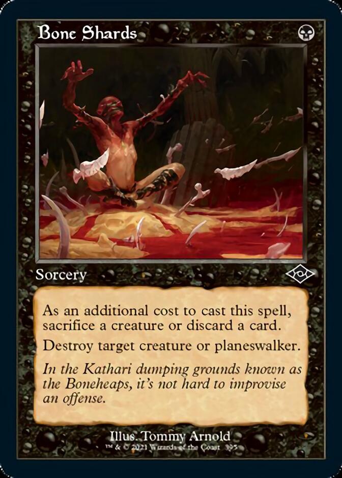 Bone Shards (Retro Foil Etched) [Modern Horizons 2] | Odin's Place