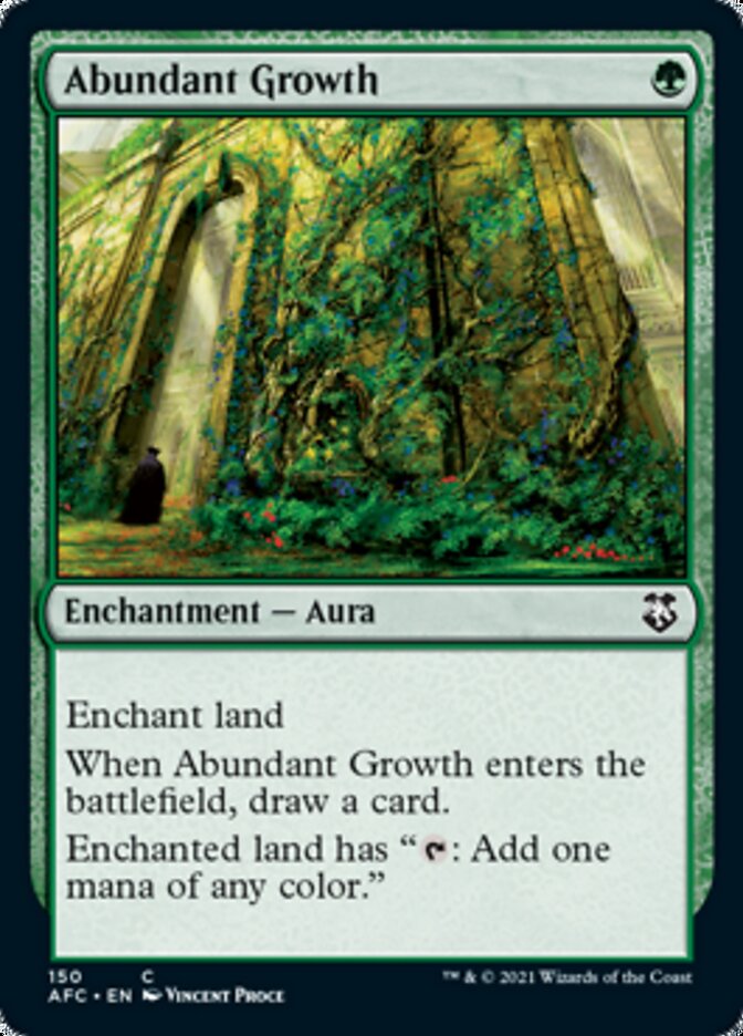 Abundant Growth [Dungeons & Dragons: Adventures in the Forgotten Realms Commander] | Odin's Place