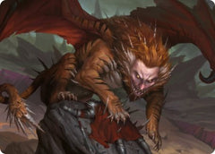 Manticore Art Card [Dungeons & Dragons: Adventures in the Forgotten Realms Art Series] | Odin's Place