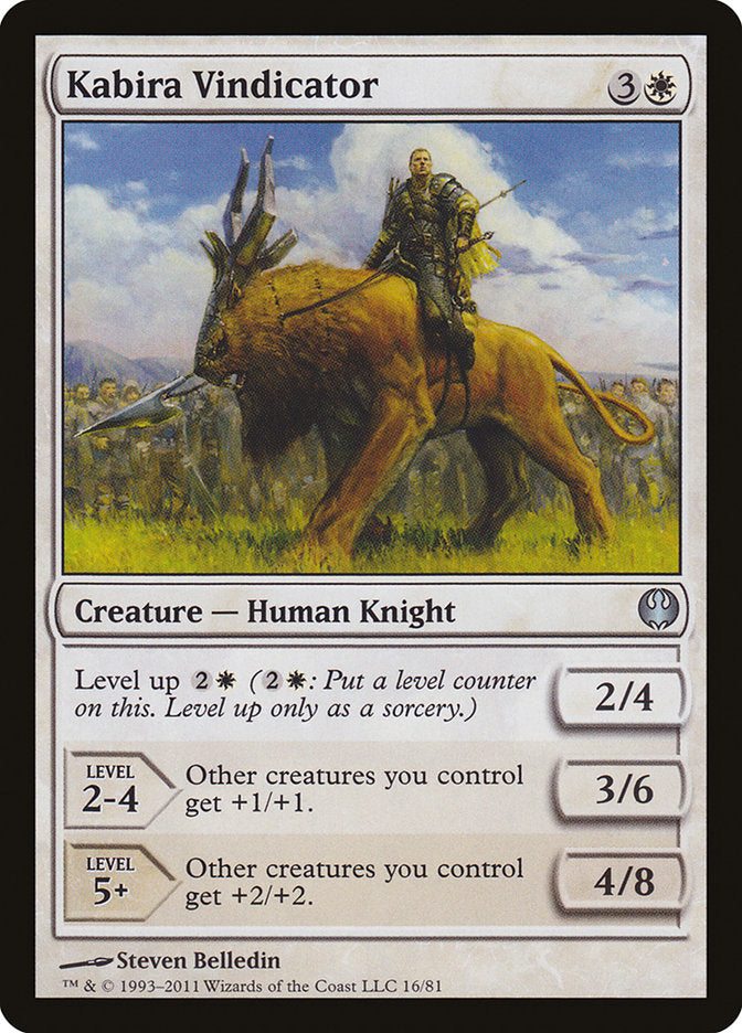 Kabira Vindicator (16) [Duel Decks: Knights vs. Dragons] | Odin's Place