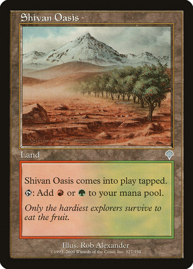 Shivan Oasis (327) [Invasion] | Odin's Place