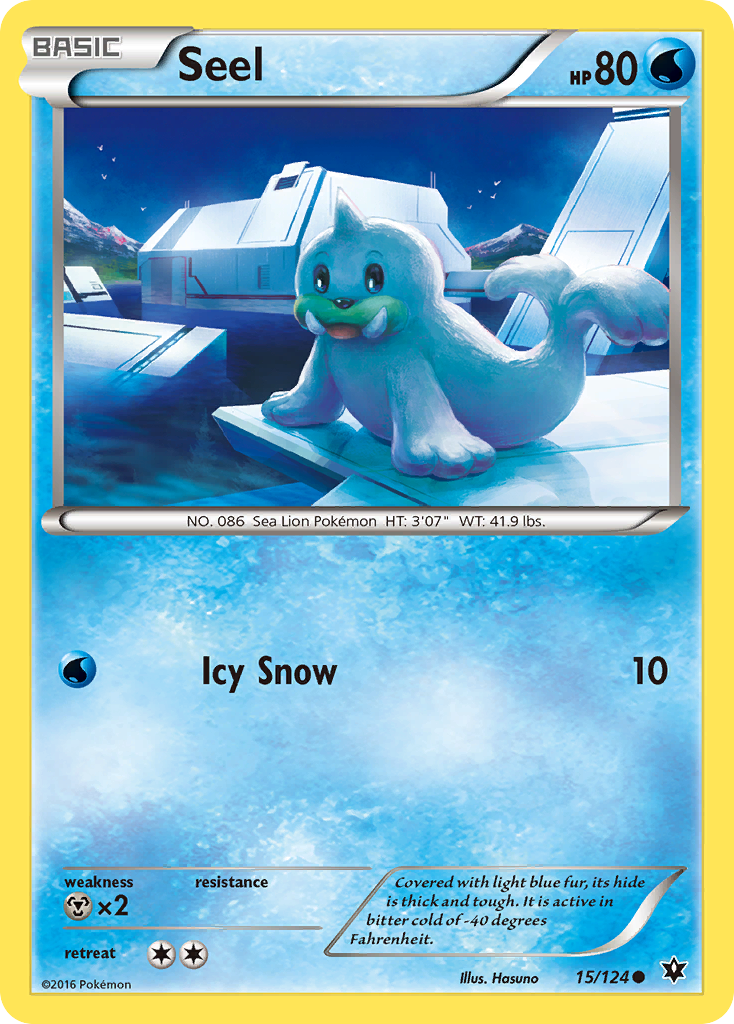 Seel (15/124) [XY: Fates Collide] | Odin's Place