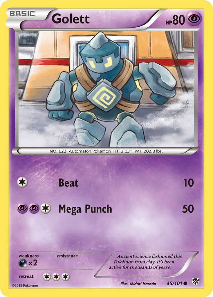 Golett (45/101) [Black & White: Plasma Blast] | Odin's Place