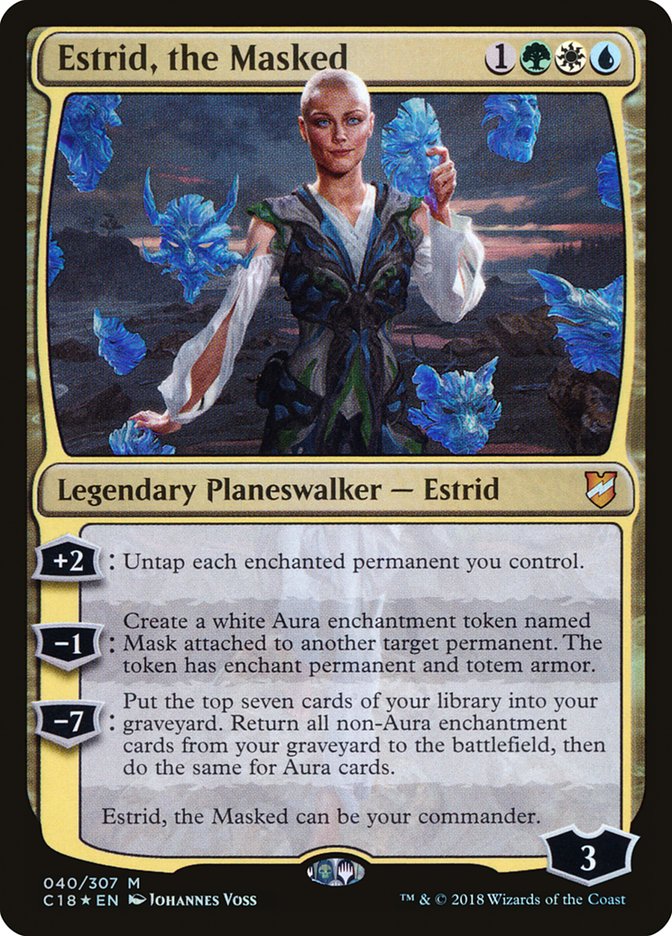 Estrid, the Masked (40) [Commander 2018] | Odin's Place