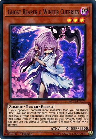 Ghost Reaper & Winter Cherries [AC18-EN022] Ultra Rare | Odin's Place