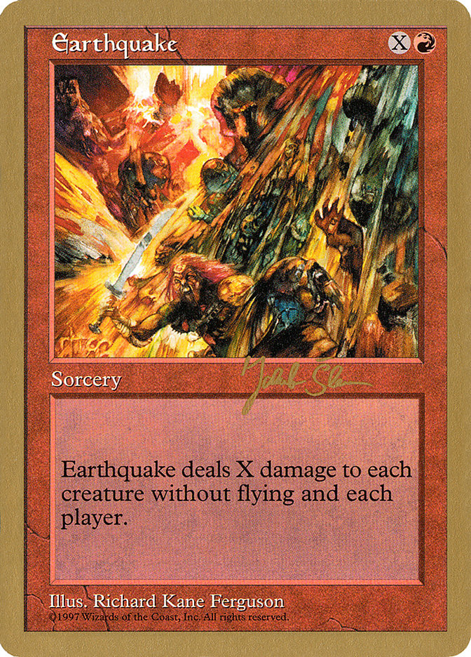 Earthquake (Jakub Slemr) [World Championship Decks 1997] | Odin's Place