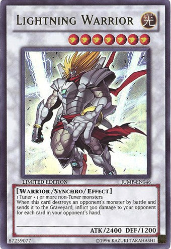 Lightning Warrior [JUMP-EN046] Ultra Rare | Odin's Place