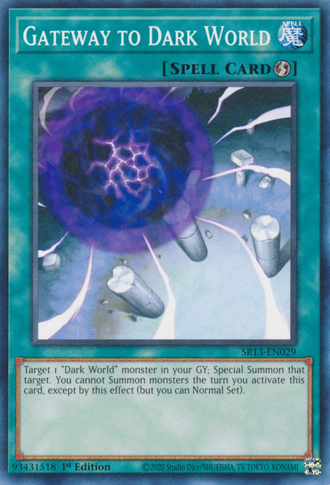 Gateway to Dark World [SR13-EN029] Common | Odin's Place