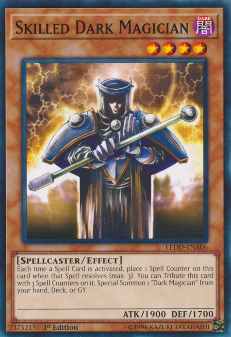 Skilled Dark Magician [LEDD-ENA06] Common | Odin's Place