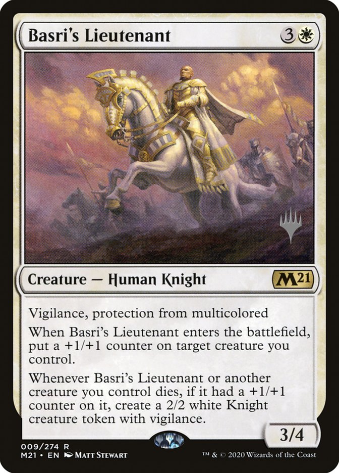 Basri's Lieutenant (Promo Pack) [Core Set 2021 Promos] | Odin's Place