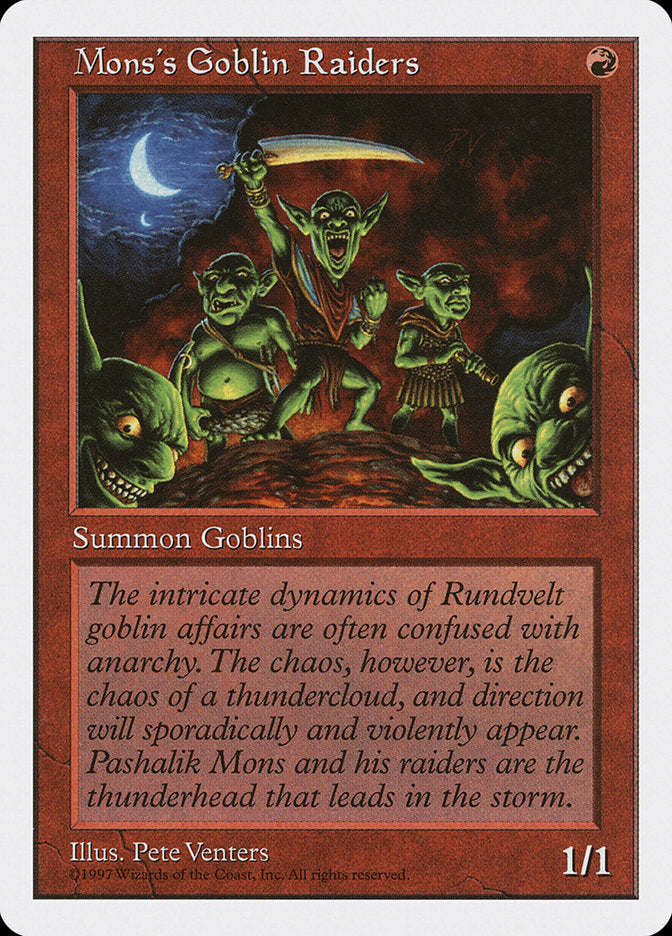 Mons's Goblin Raiders (251) [Fifth Edition] | Odin's Place
