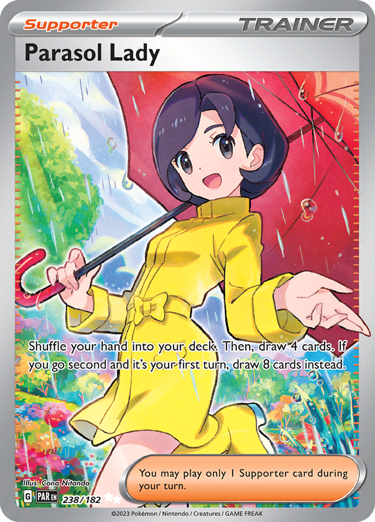Parasol Lady (238/182) [Scarlet & Violet: Paradox Rift] | Odin's Place