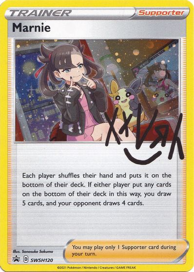 Marnie (SWSH120) [Sword & Shield: Black Star Promos] | Odin's Place
